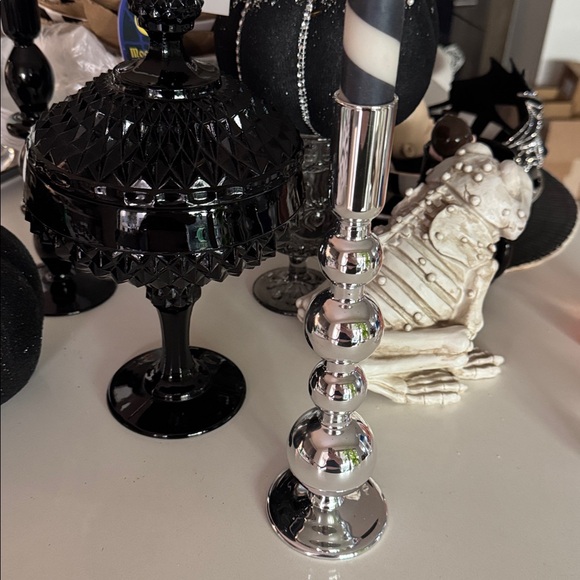 Silver Candle Holder - Picture 7 of 8